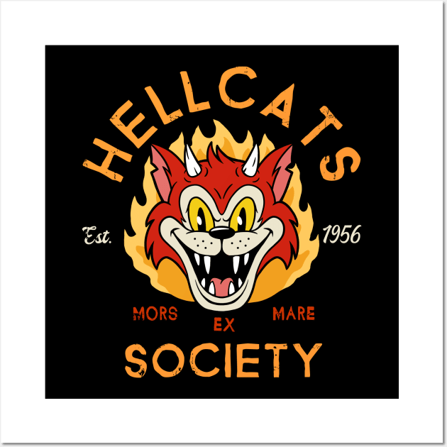 Hellcats Society Wall Art by SunsetSurf